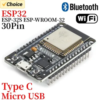 ESP32 ESP 32 Development Board WiFi+Bluetooth Module Ultra-Low Power Consumption Dual Core Micro USB