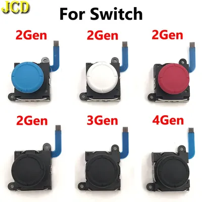 JCD 2pcs Original 3D Analog Rocker Thumb Sticks Sensor Replacement For Switch NS Controller Joy Con