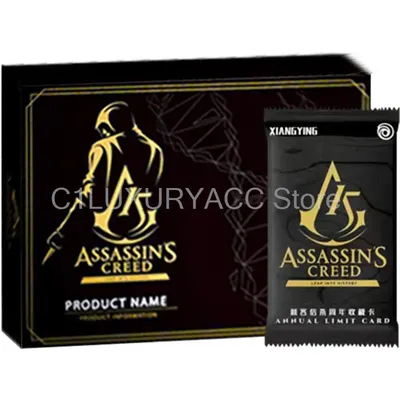 Wholesale Assassins Creed Cards for Child 15th Anniversary Collection Commemorative Limited