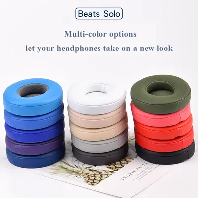 Replacement Earpads for Beats Solo 2 & 3 by Wicked Cushions Ear Pads for Beats Solo3 Wireless ON-Ear