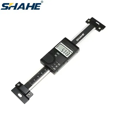 SHAHE 100/150/200/300 mm Vertical Type Digital Linear Scale Stainless Steel Caliper Scale With LCD