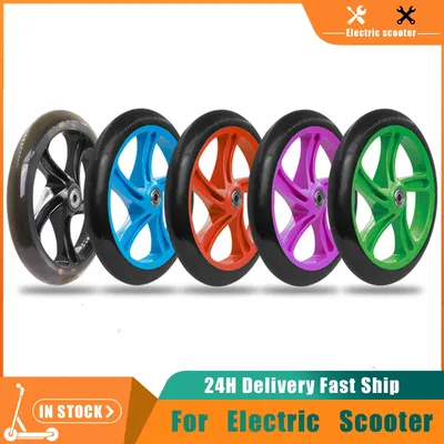 1 Pieces Scooter Wheel 200 mm PU Material Wheel For 8 Inch Razor A5 Lux Kick Scooter Wheel for