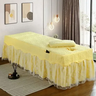 Beauty Bed Cover Massage Massage Therapy Diagnosis Bed Sheet Cover Opening Fumigation Foot Bath Bed