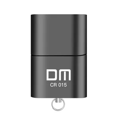 DM CR015 MicroSD Card Reader with TF Card Slot become USB Flash Drive for computer or for car USB