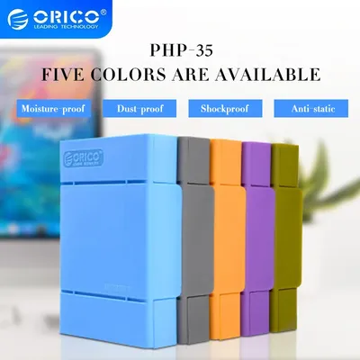 ORICO PHP-35 Hard Drive Box Shockproof Storage Bag 3.5 Inch Hard Drive Protection Box Protective