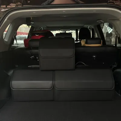 Car Organizer Trunk Storage Bag Large Capacity Auto Multiues Tools Storage Box Bag Stowing Tidying