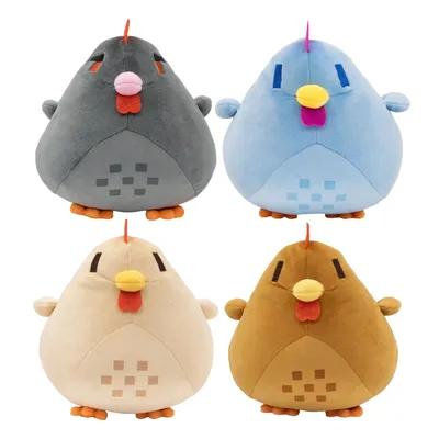 20cm Stardew Valley Chicken Plush Toy Cartoon Stardew Valley Game Toy Soft Animal Chicken Pillow for