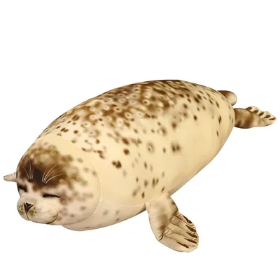 35-110cm Giant Real Life Sea Lion Plush Toys Soft Stuffed Animal Seal Pillow Simulation Appease Doll