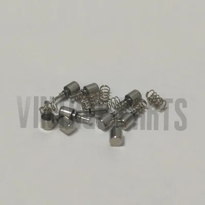 4.0*9.8mm Pusher Button Tube Gasket Springs Set For Vintage Seiko Pogue 6139-6000 6001 6002 6005