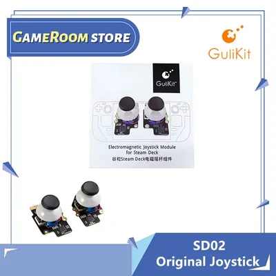 GuliKit SD02 Joystick No Drifting Electromagnetic for Steam Deck Joystick Replacement Repair Hall