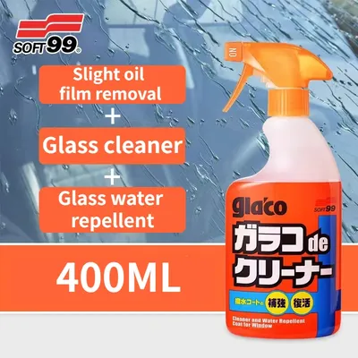 400ml Soft99 Japan Car Windshield Oil Film Removing Rain Repellent Glaco Car Glass Cleaning Antirain
