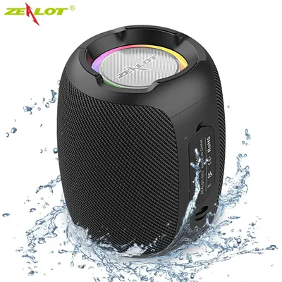ZEALOT-S53 Portable Bluetooth Speaker 10 hours 10w super loud sound bluetooth speaker IPX6
