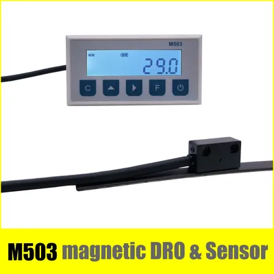 M503 Magnetic Scale DRO Display Integrated Embedded Magnet Measurement System Magnetic Tape with