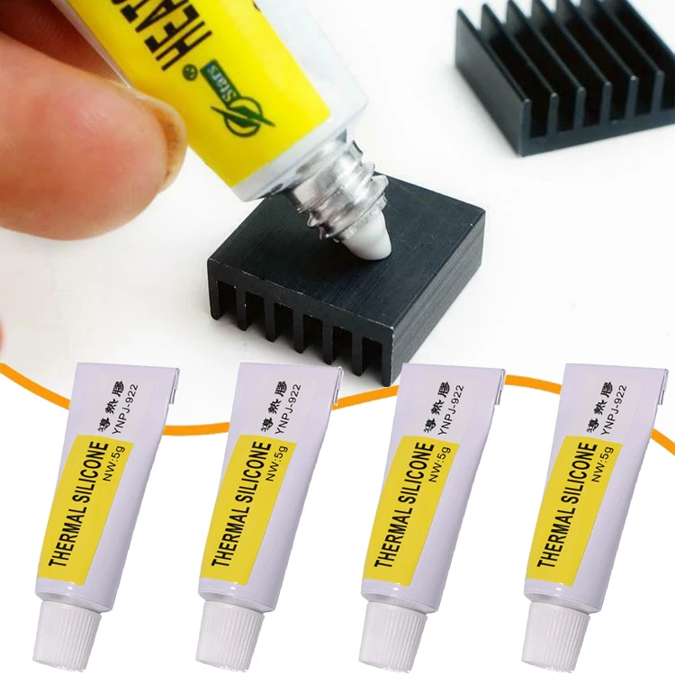 1-3pcs Thermal Pads Conductive Heatsink Glue 5g Plaster Viscous Adhesive Glue For Chip VGA RAM LED IC Cooler Radiator Cooling