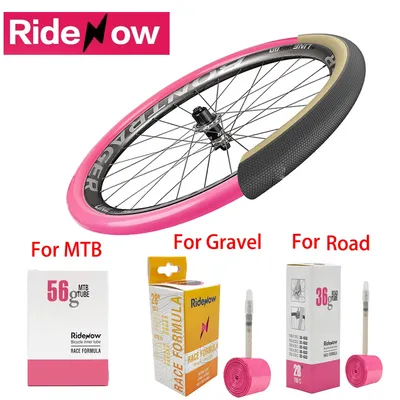 RideNow Ultralight Bike TPU Inner Tube 700 X18 32 Road 27 28 29 Inch MTB Bicycle 700x32C 35 38 40 42