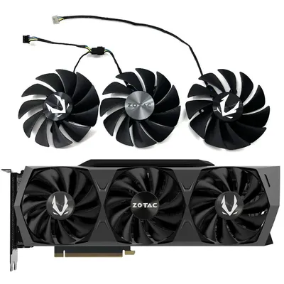 GA92S2U CF9015H12S 4PIN GPU RTX3080 RTX3090 cooling fan，For Zotac RTX 3070Ti 3080 3080TI 3090