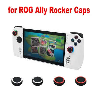4/8pcs Rocker Caps Silicone Joystick Cover Handheld Console Game Controller Stick Thumb Grip Anti