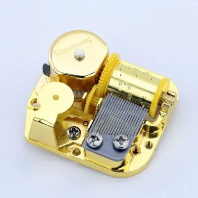 Y Gold-plated Music Box Yunsheng Movement 22 Kinds DIY Musical Box Accessories Birthday Gift mini