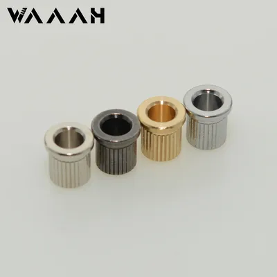 6pcs Brass Through Body String Ferrules String Bushings For Tlcaster Guitar