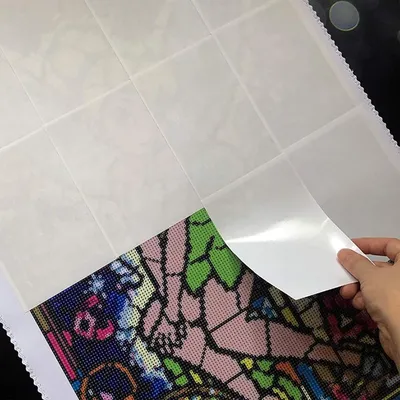 20 Sheets Cover Dustproof Release Paper Diamond Painting Embroidery Accessory Tools Set Cover