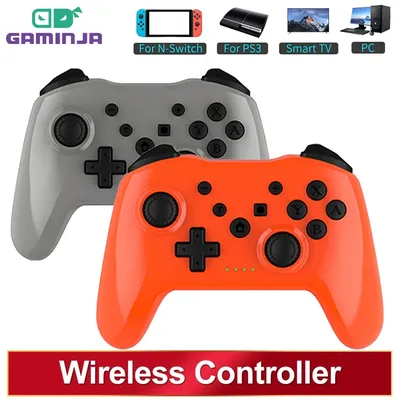 GAMINJA Wireless Controller No Latency Bluetooth Gamepad PC Joystick For Nintendo Switch Game