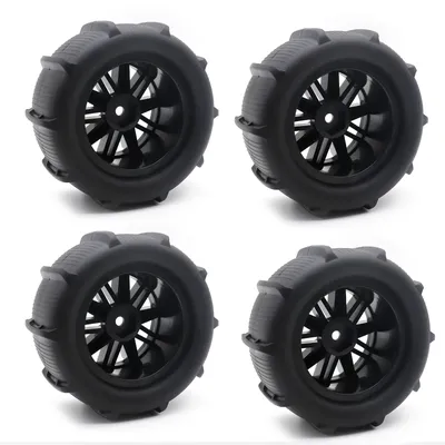 12mm Hex Snow and Sand Mud Off-Road Buggy Tires Wheel - Compatible WLtoys 144001 144010 HBX 16889