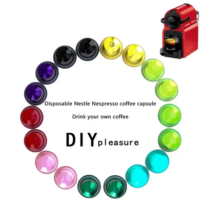 30/100 PCS Disposable Coffee Capsules - Espresso Filled,Sealed,With Rubber Ring And Sealing