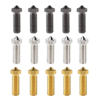 5PCS Original FLSUN SR Extruder Nozzle Super Racer Hotend 3D Printer Part 0.4mm