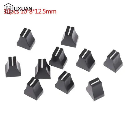 10pcs 10×8×12.5mm Mixer Press Button Cap DJ Disc Player Switch Cap Console Cap