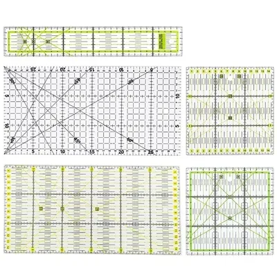 1pc Patchwork Ruler Quilting Tools Sewing Patchwork Rulers Fabric Cloth Cutting Ruler Drawing Ruler