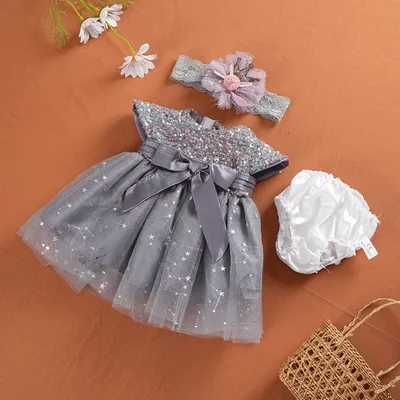 55cm Doll Clothes Kawaii Dress for Reborn Girl Doll Accessories Skirt and Hat for 22inch Doll