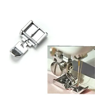 Hot sell 1PC Single Sides Metal Zipper Presser Foot Feet For Household Snap-on Sewing Machine