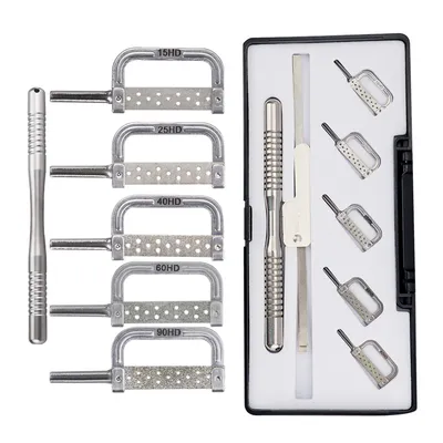 1 Box Dental Orthodontic Interproximal Enamel Reduction Automatic Strip 15 To 90 HD Interproximal