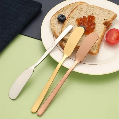 Multifunctional Cheese Butter Knife Cheese Tools Knife Stainless Steel Household Breakfast Bread Jam