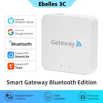 Tuya Smart Gateway Hub Bluetooth-compatible Wireless Gateway Smart Home Bridge BT to WiFi Smart Life