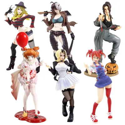 Horror Bishoujo Statue Pennywise 1/7 Scale PVC Figure Collectible Model Toy