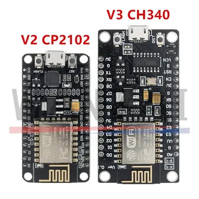Wireless Module CH340/CP2102/CH9102X NodeMcu V3 V2 Lua WIFI Internet of Things Development Board