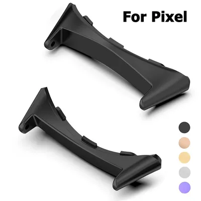 1Pair Adapter Connector For Google Pixel Watch Bracelet stainless steel metal plug 20mm Stainless