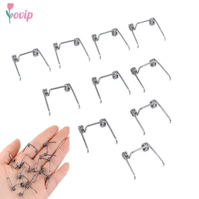 10Pcs Electric Push Scissors Hair Clipper Replacement Spring Coldless Clip For WAHL 8148/8159 Hair