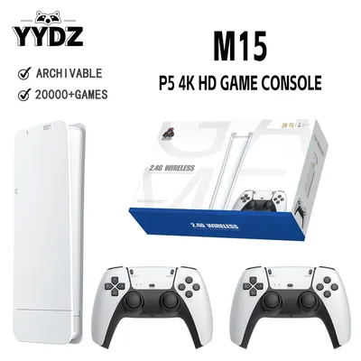 M15 retro game console 64GB 20000+gaming handheld game console wireless game version with built-in