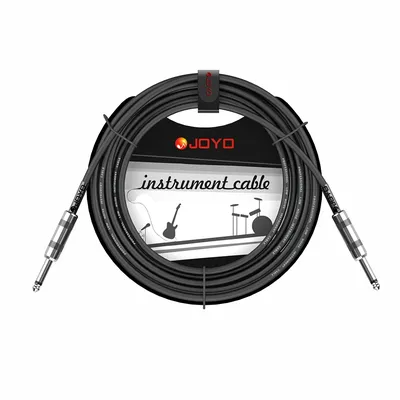 JOYO CM-04 4.5m Guitar Cable 6.35mm Plug Noise Reduction Straight Audio Wire Cord Electric Guitar Bass Amplifier Audio Cable