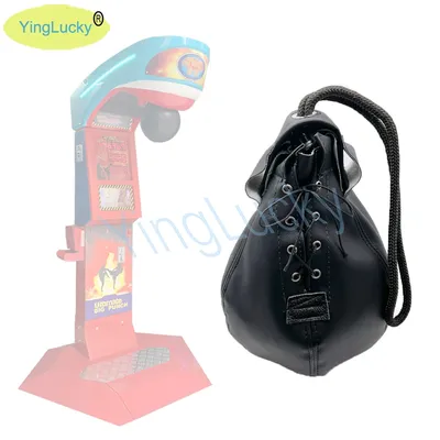 Dragon Boxing Machine parts Arcade Ball Rubber Balloon Sleeve Sheath with Rope Fist Target Game
