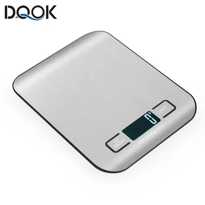 Kitchen Scale LCD Display Stainless Steel Electronic Scales Home Jewelry Food Snacks Weighing Baking