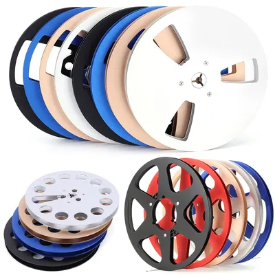 7/10 Inch Open Reel Empty Tape Reel Nab Hub Reel-To-Reel Recorders Aluminum Reel Disc Opening