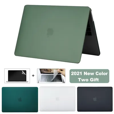 For Macbook Pro 16 14 13 Case M4 M3 M2 2025 2024 2023 2022 Matte Laptop Case 2021 M1 For Macbook Air