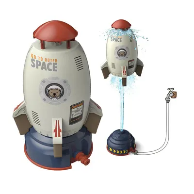 Rocket Launcher Toys Outdoor Rocket Water Pressure Lift Sprinkler Toy Fun Interaction In Garden Lawn