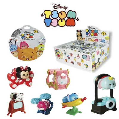 Disney Tsum Tsum Series 1 Mystery Stack Pack Blind Bag Stitch Mickey Mouse Figure