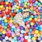 100PCS Outdoor Sport Ball Colorful Soft Water Pool Ocean Wave Ball Baby Children Funny Toys