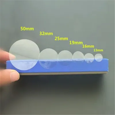 16/48/96/140/192/264pcs New PVC Transparent Round Gloss Clear Dot Sticker Self Adhesive Label Wafer