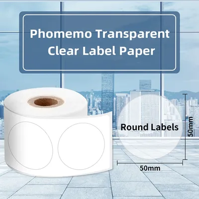 Phomemo Self-Adhesive Labels Paper for Phomemo M110/M200 Self-adhesive Label Printer Waterproof Tag